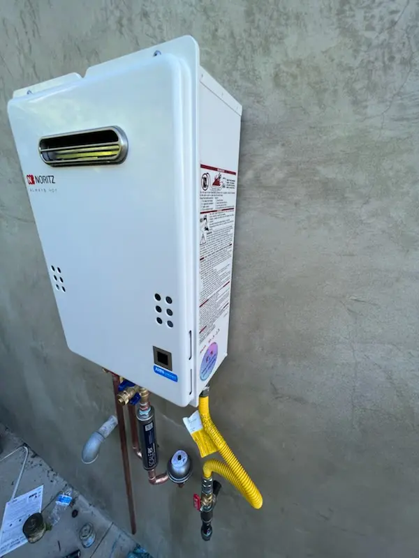Tankless water heater installation for Russell Gardens homes
